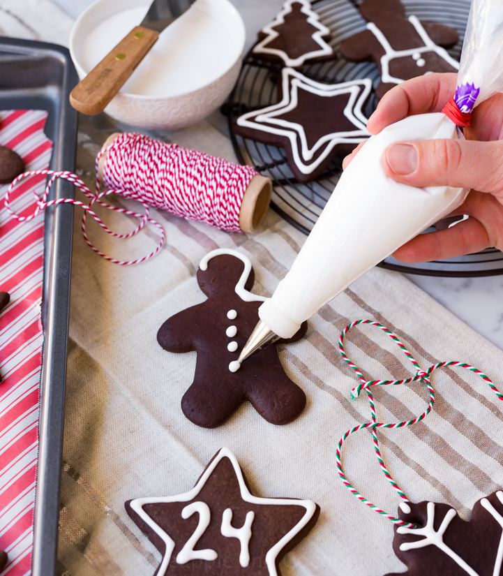 German Lebkuchen Cookies (Honey Molasses Gingerbread) for Cost Plus World Market www.pineappleandcoconut.com