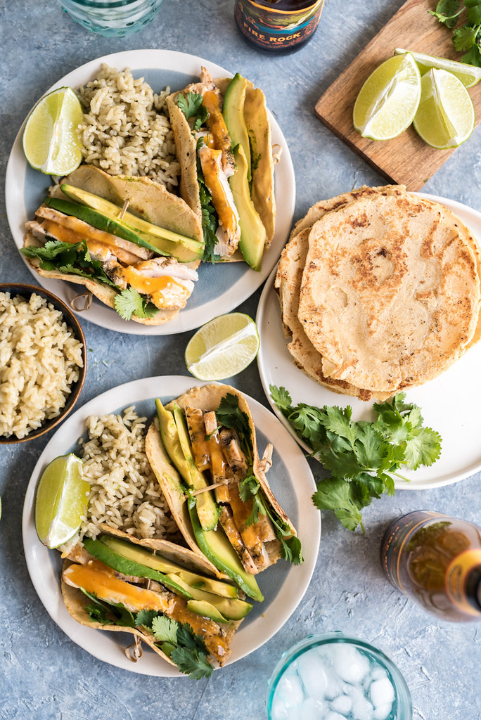 Mango Coconut Chicken Tacos www.pineappleandcoconut.com #ad #worldmarkettribe #tacotuesday