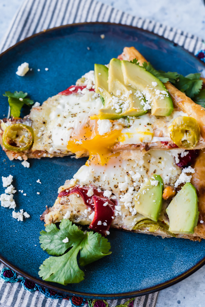 Puff Pastry Mexican Breakfast Pizza www.pineappleandcoconut.com #worldmarkettribe #discoverworldmarket