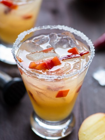 Spicy Chili Pepper Mango Margarita www.pineappleandcoconut.com